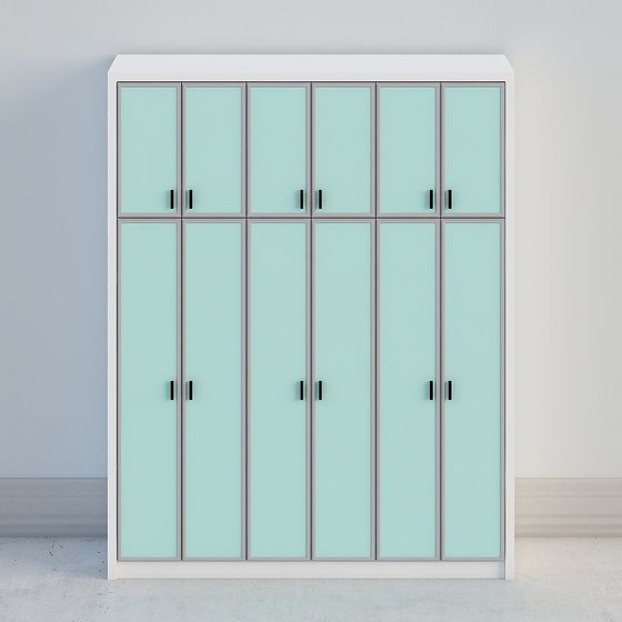 Mint Locker 3D model for Modern Interiors