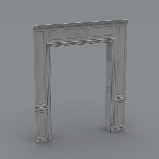 Elegant Door Frame 3D model for Creative Projects