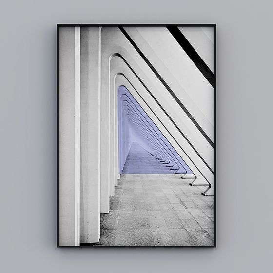 Futuristic 'Urban Corridor' 3D model