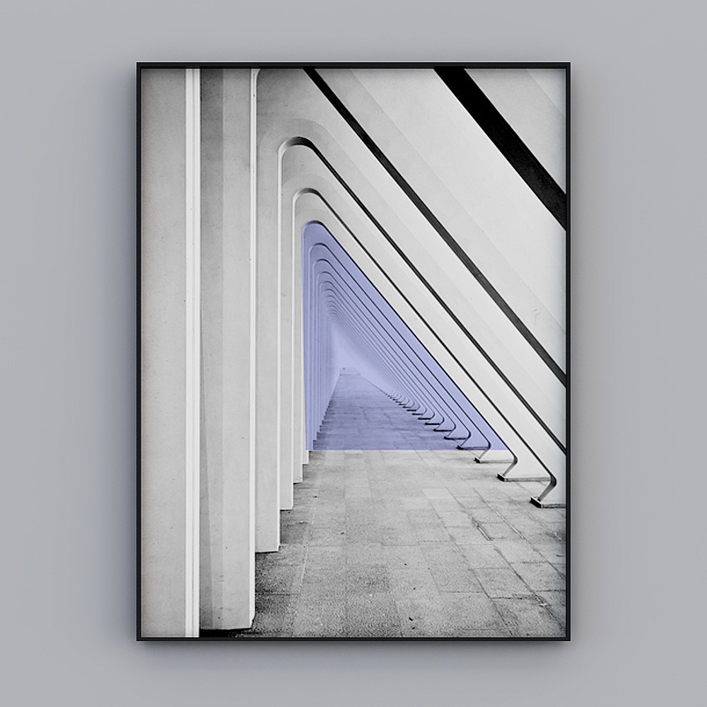 Architectural impression decoration painting