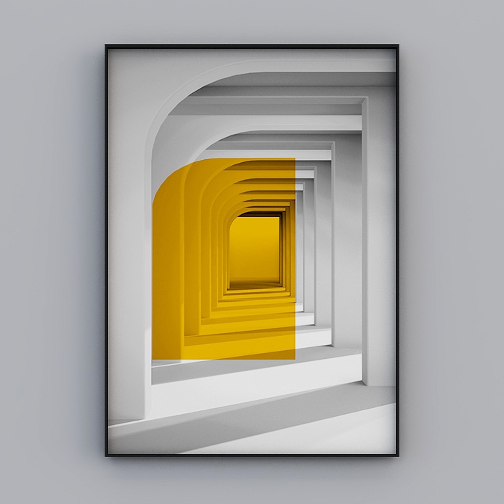 Architectural impression decoration painting