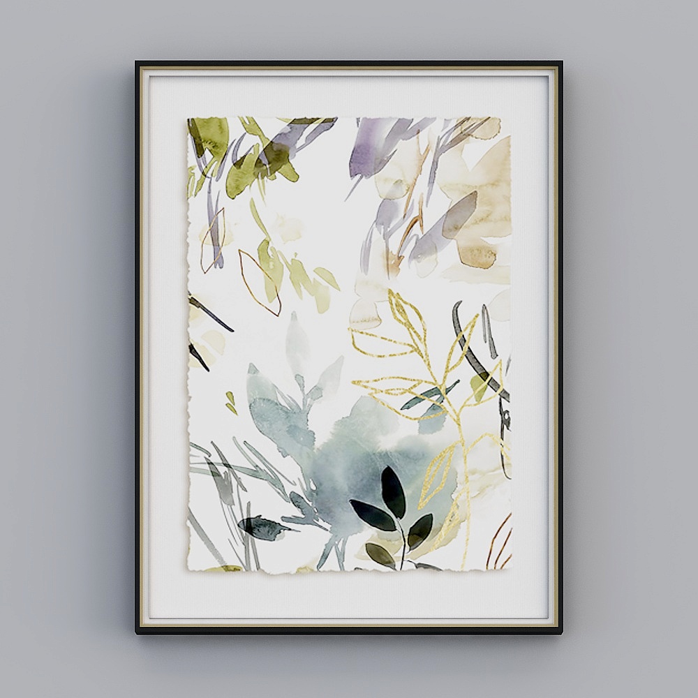 Blumendekorationsgemälde