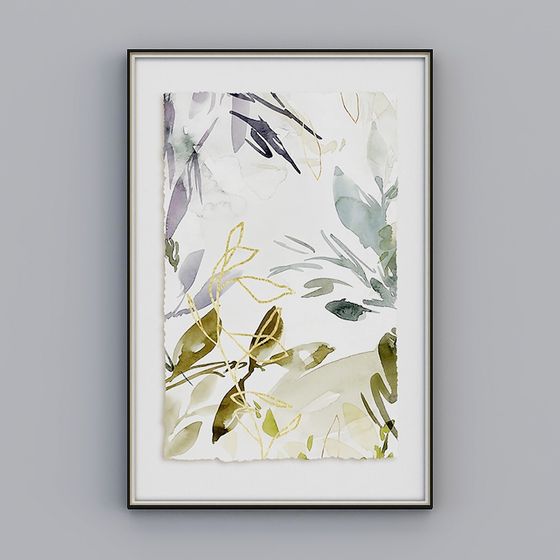 Florale Dekorationsgemälde