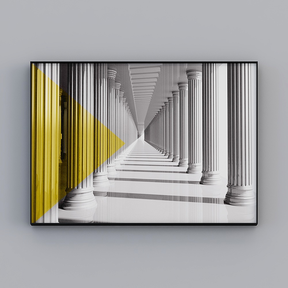 Architectural impression decoration painting