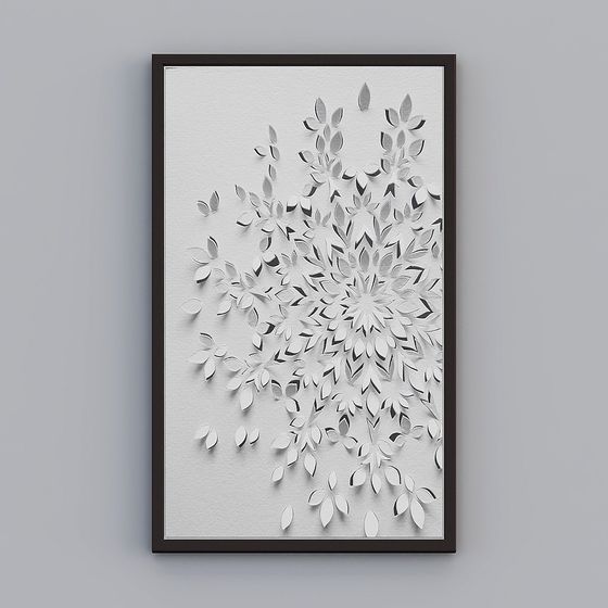 Beautiful Low-Poly 3D Flower Model for Creative Projects