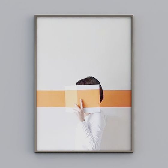 Hidden Perspective 3D model for Artistic Exploration