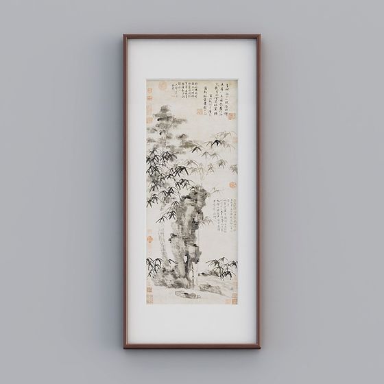 Bamboo Grove Serenity 3D model