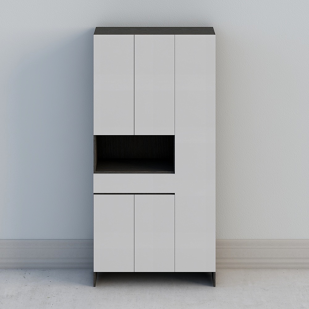 Special-shaped shoe cabinet