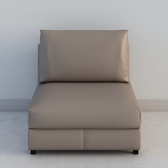 Urban Comfort Chair 3D model for Modern Spaces