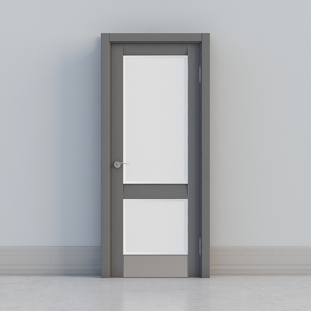 modern grey door