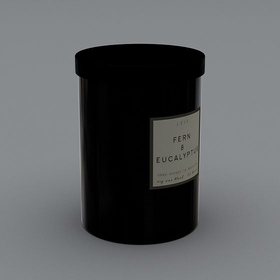 Leif Scented Candle 3D Model