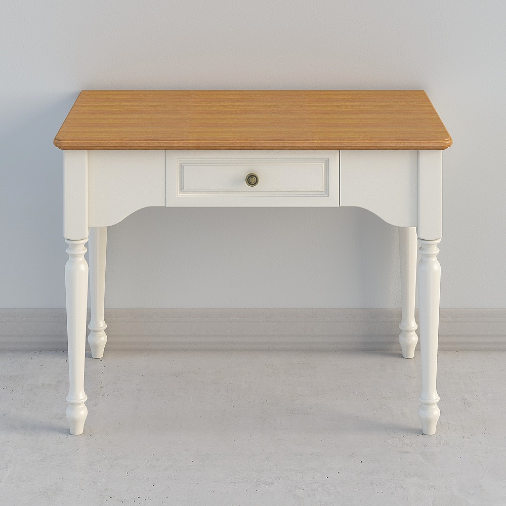 Charming Vintage Desk 3D model