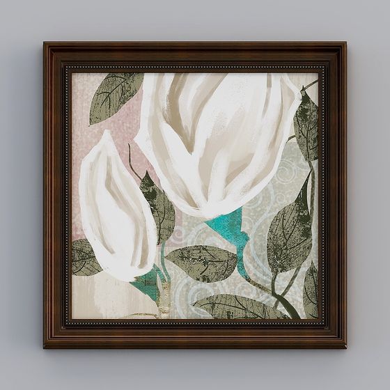 Floral Harmony 3D model