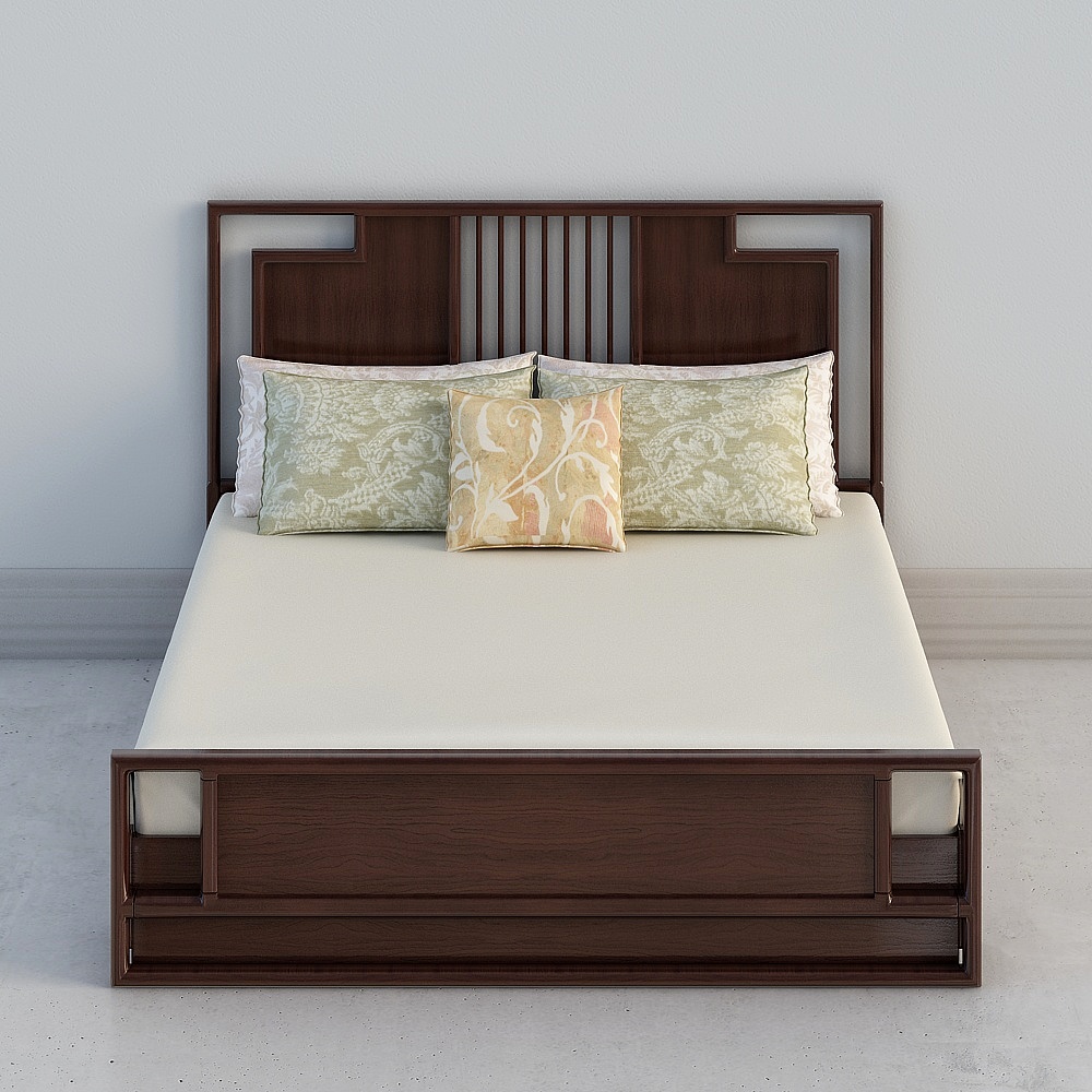 Jun-Flick wooden bed 180