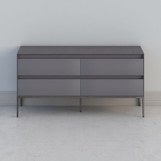 Urban Elegance Dresser 3D model for Modern Design