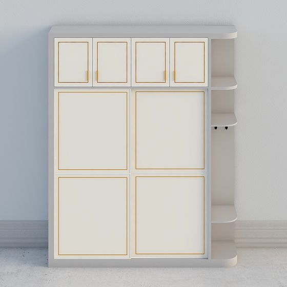Urban Storage Cabinet 3D model