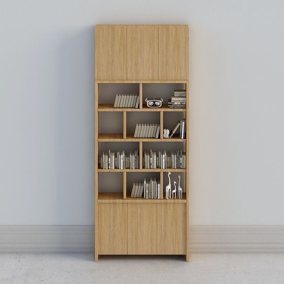 Urban Elegance Bookshelf 3D model
