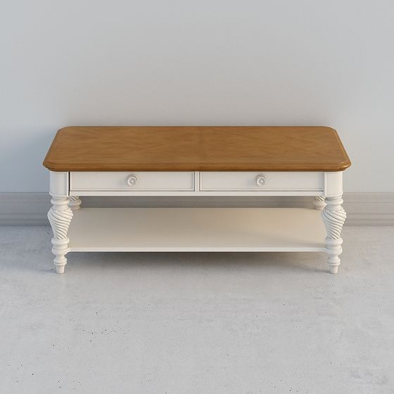 Classic Coffee Table 3D Model