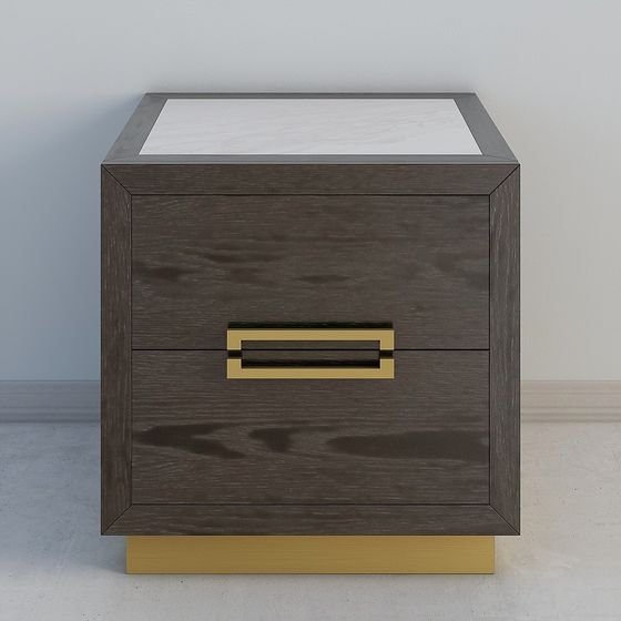 Urban Elegance Nightstand 3D model