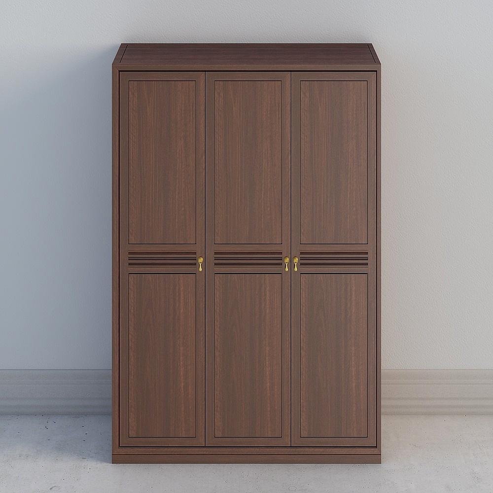 KD02-3 three-door wardrobe