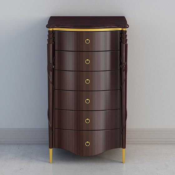 Art Deco Chest 3D model