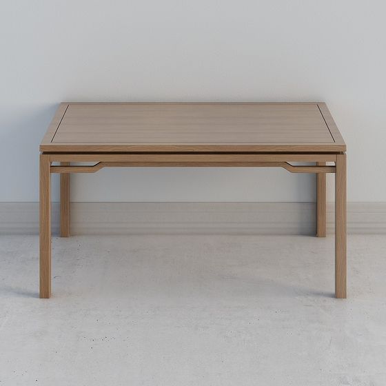 City Light Dining Table 3D model for Modern Spaces