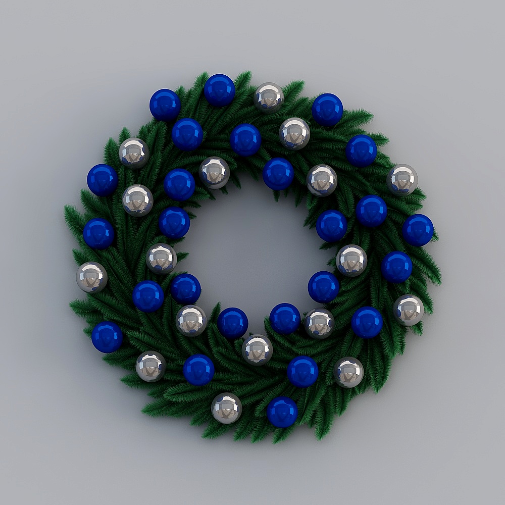 크리스마스 - 크리스마스 트리 3D 모델 ID_769683-2