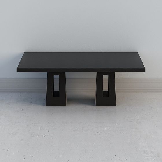 Urban Light Long Table 3D model