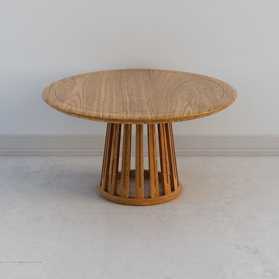 Stylish Round Table 3D model for Modern Interiors