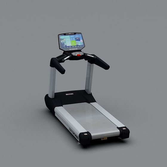 Stylish High-Detail Treadmill 3D model