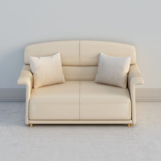 Modern Low Polygon Sofa 3D model