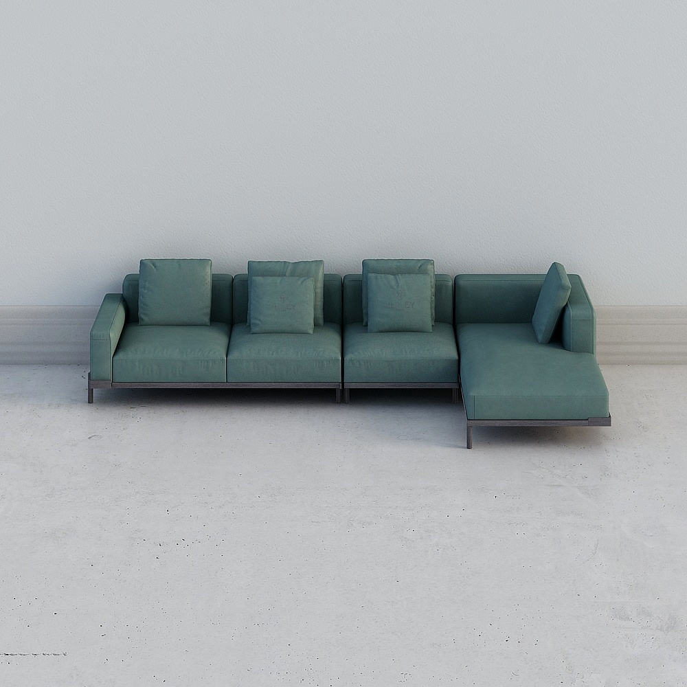 Современный многоместный диван