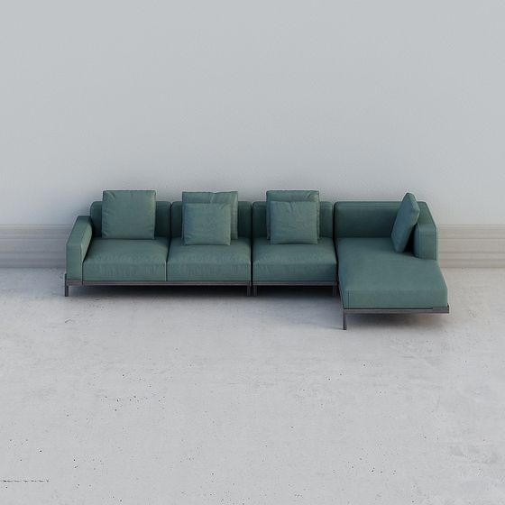 Современный многоместный диван