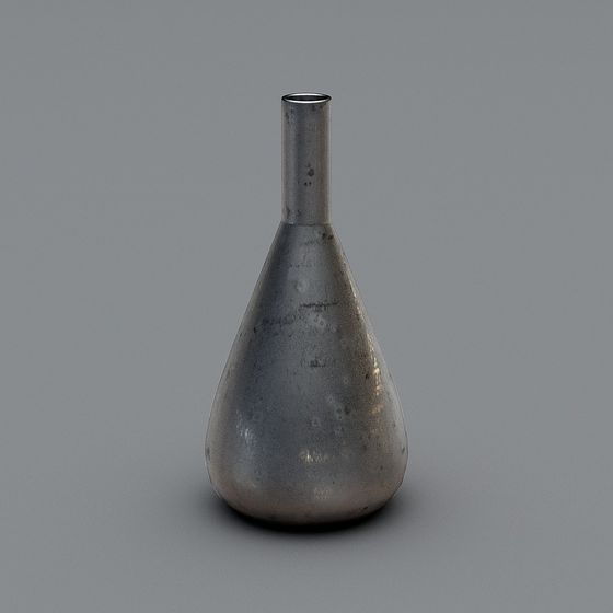 Industrial Style Vase 3D model for Creative Projects