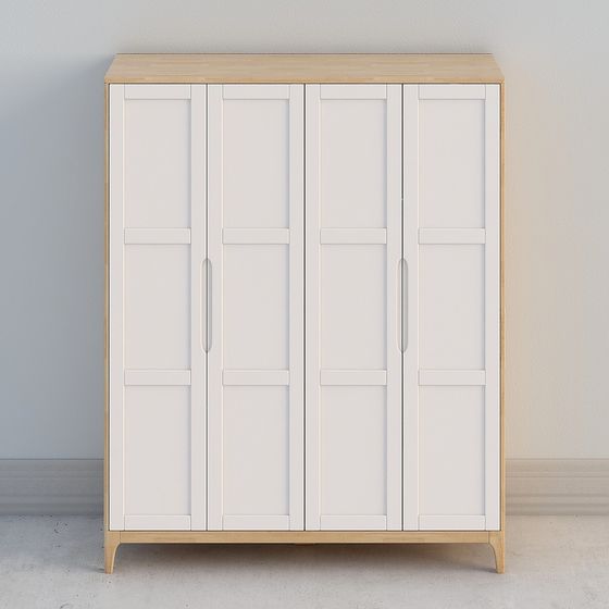 Urban Alley Storage Cabinet 3D model for Modern Interiors