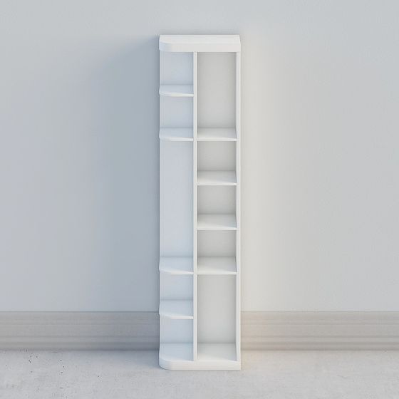 Urban Bookshelf 3D model