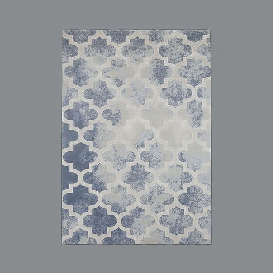 Lattice Elegance 3D Carpet Model for Modern Spaces