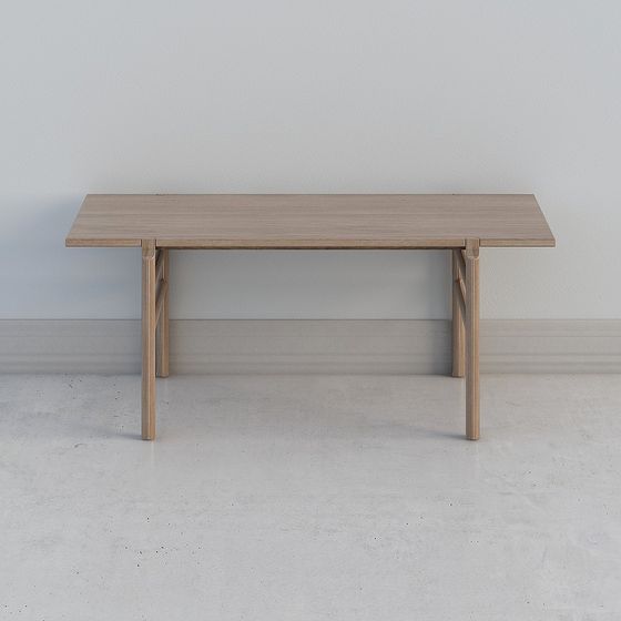 Minimalist Console Table 3D model