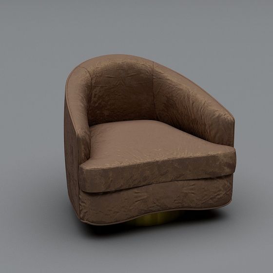 Elegant Retro-Modern Armchair 3D model