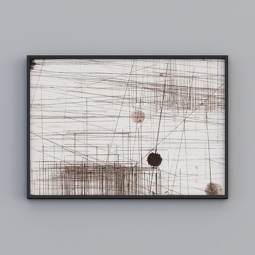 Декорированная картина Elland, высококачественная вышивка, новый китайский стиль, абстрактная живопись, гостиная, столовая, спальня, диван, голова кровати, современная легкая роскошь