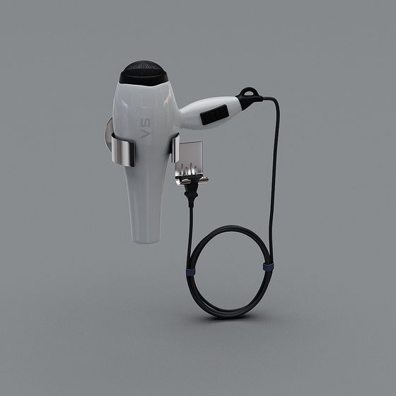 V5 Hair Dryer 3D model