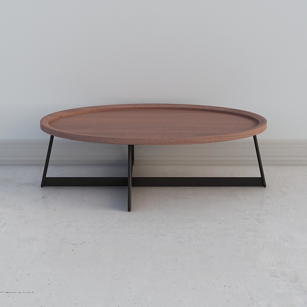 KJL model CT120A oval coffee table