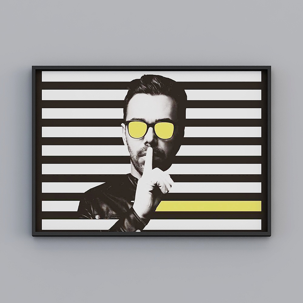 Silent Agent 3D Model - Low Poly with High Detail