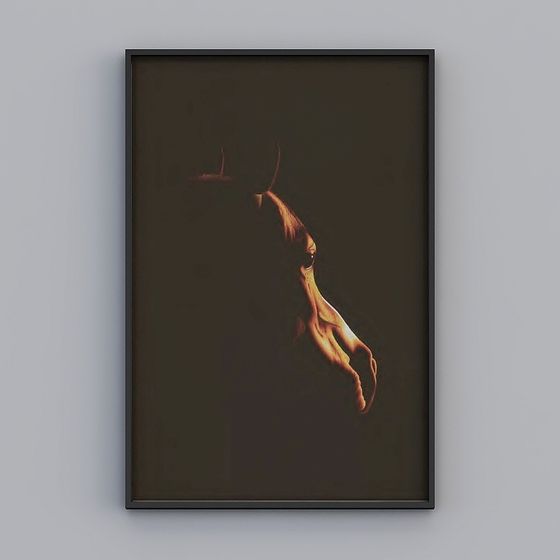 Enchanting Ghostly Horse 3D model for Creative Projects