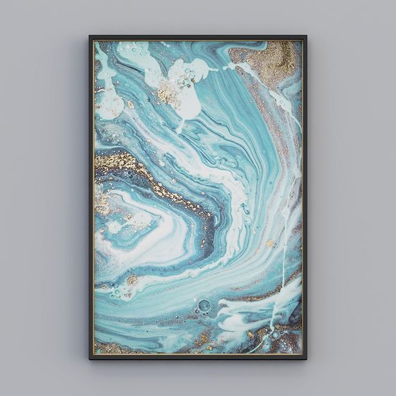 Stunning Abstract Flowing Light 3D model