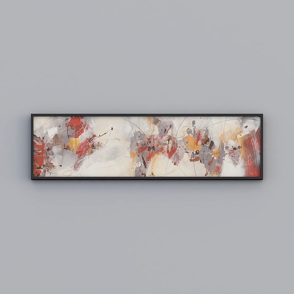 Elland decorative painting high-end boutique embroidery new Chinese abstract oil painting painting flower personality art living room bedroom sofa bed above the single picture frame modern light luxury hanging painting