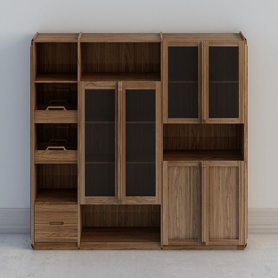 Urban Elegance Bookshelf 3D model