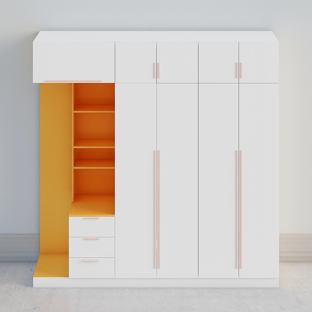 Urban Storage Cabinet 3D model