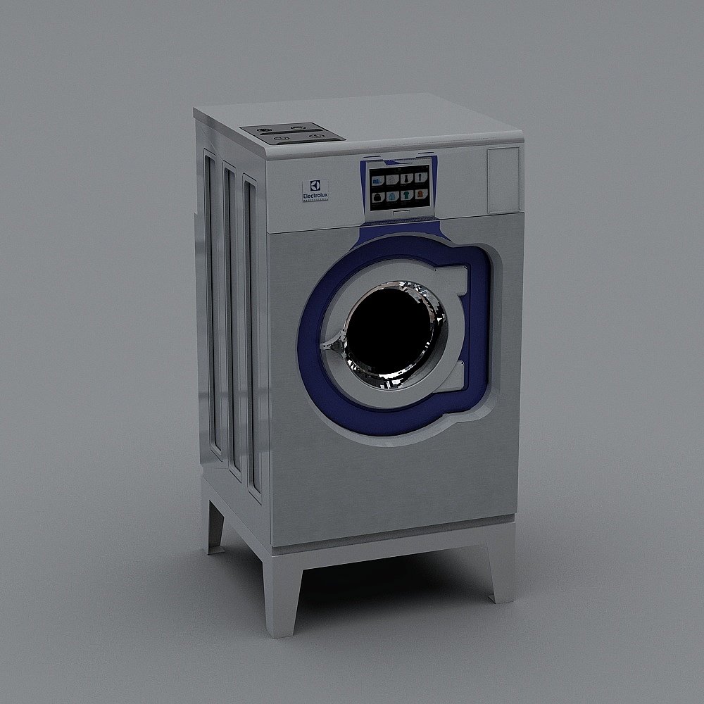 Electrolux Industrial Washing Machine 3D model