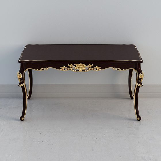 Table longue M8307 en ébène - auto-remplacée par américaine